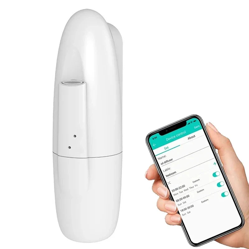 Plug-In Bluetooth Scent Diffuser – Wall-Mounted Electric Aroma Diffuser for Home & Hotel