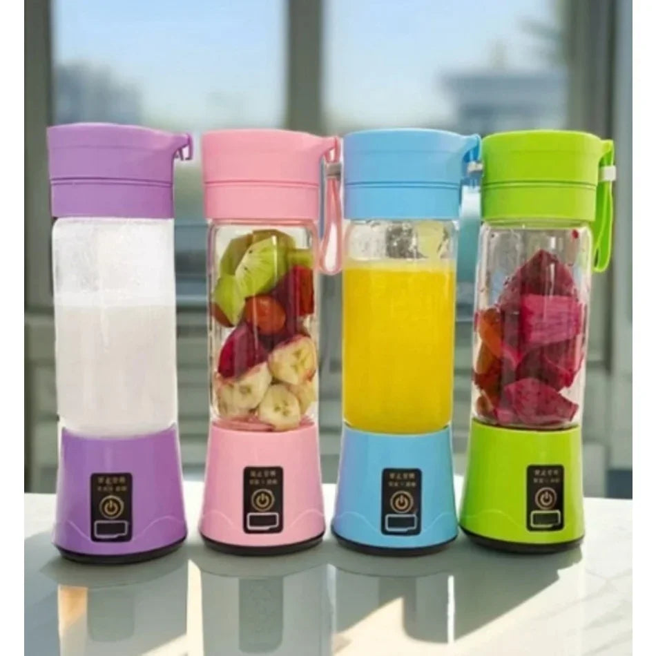 Portable USB Blender – 380ML Rechargeable Juicer Cup for Smoothies & Travel