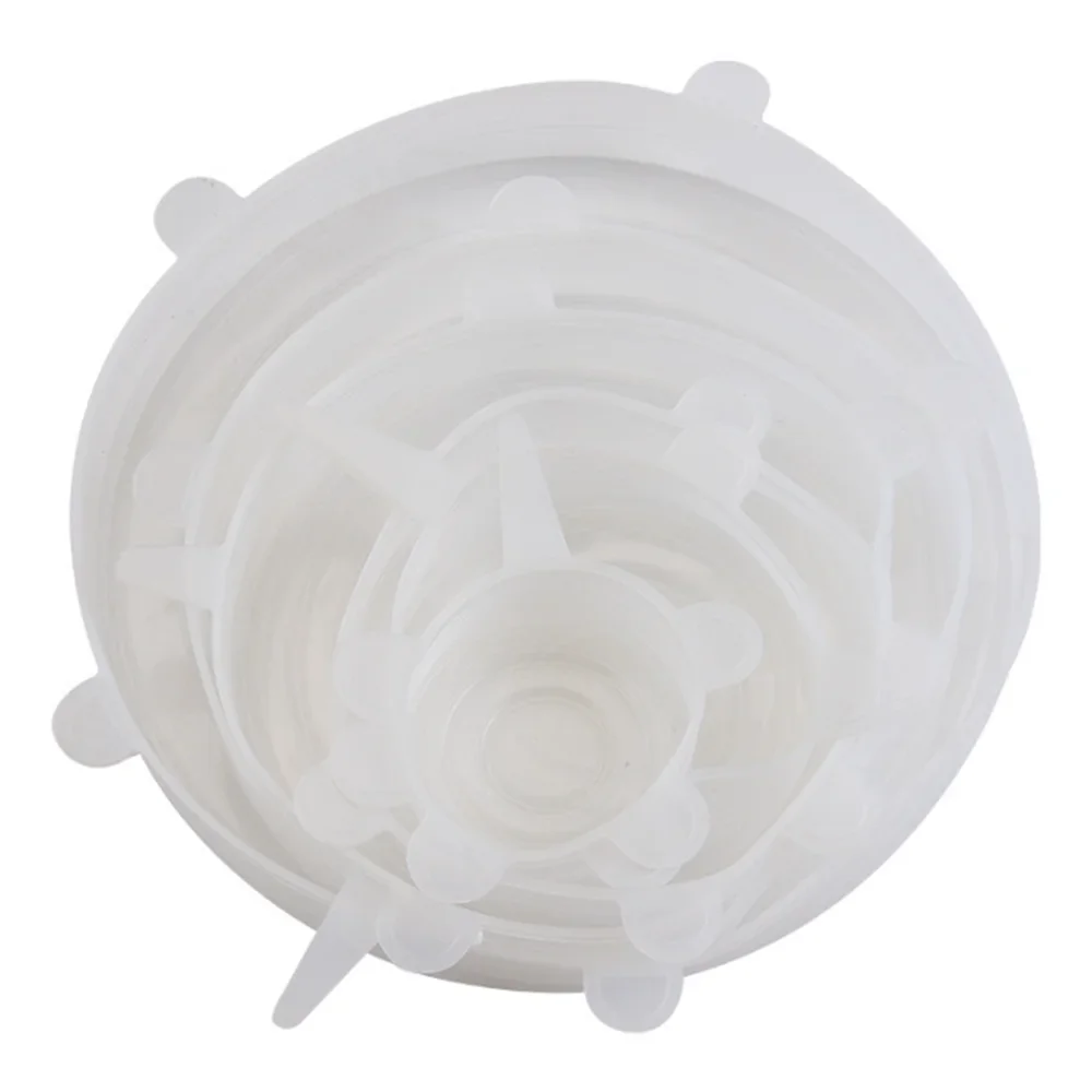 Silicone Lids – Reusable Airtight Stretch Covers (6pcs)