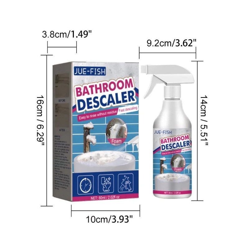 Foam Cleaner – Bathroom & Glass Descaler Spray