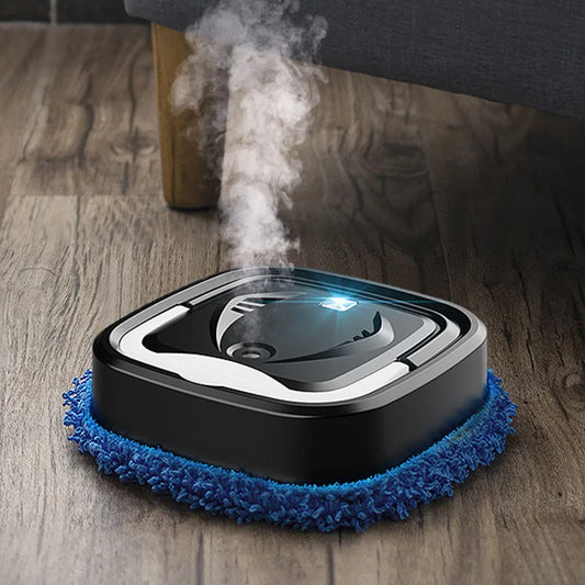Smart Robot Vacuum & Mop Combo – USB Charging, Self-Charging, Pet Hair Cleaner