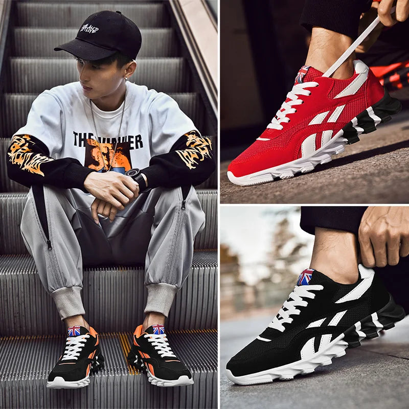 UniRun 2025 – Unisex Breathable Anti-Slip Running Sneakers