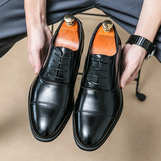 PrimeStep – Men’s Luxury Business Leather Dress Shoes
