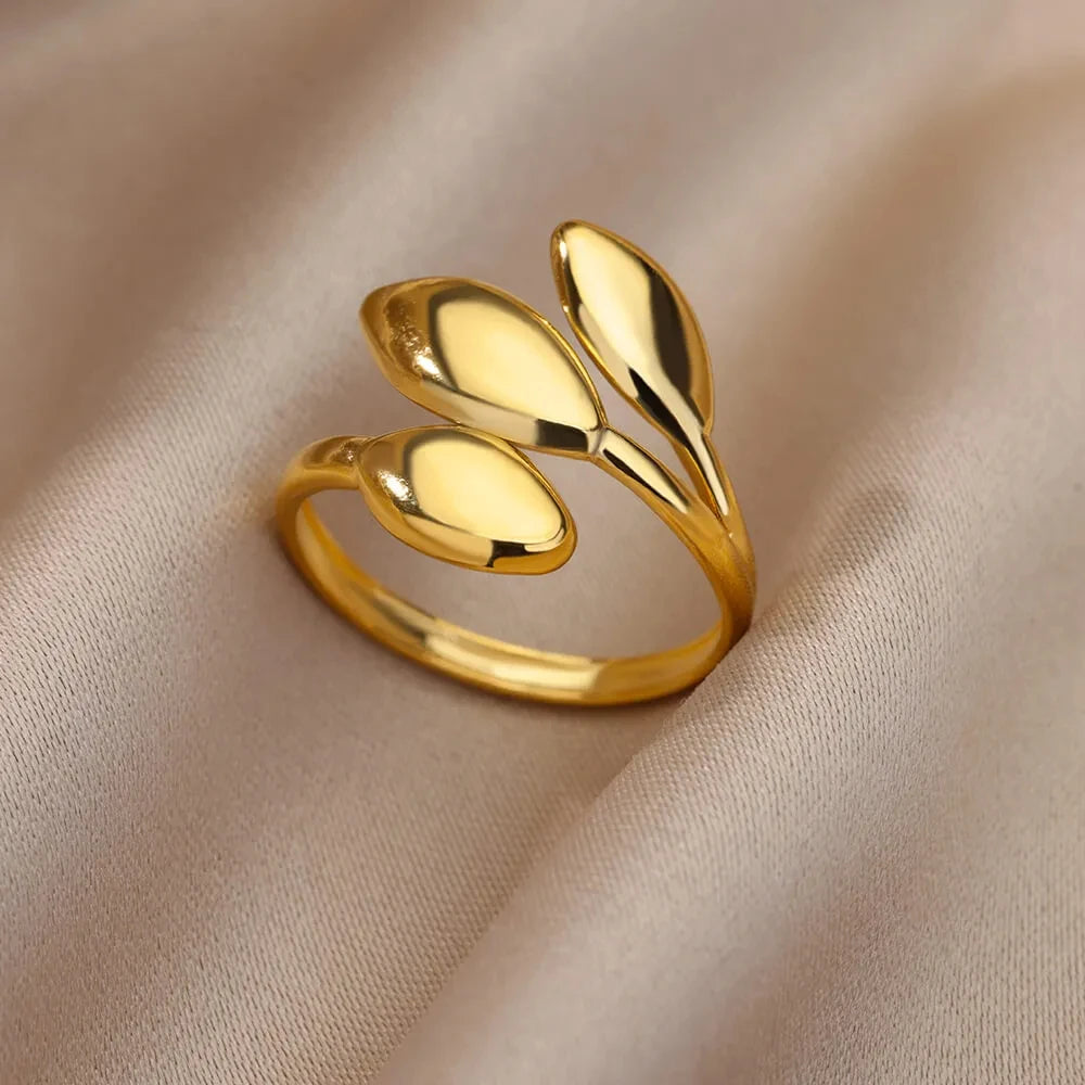 EternaGold – 316L Stainless Steel Couple Rings