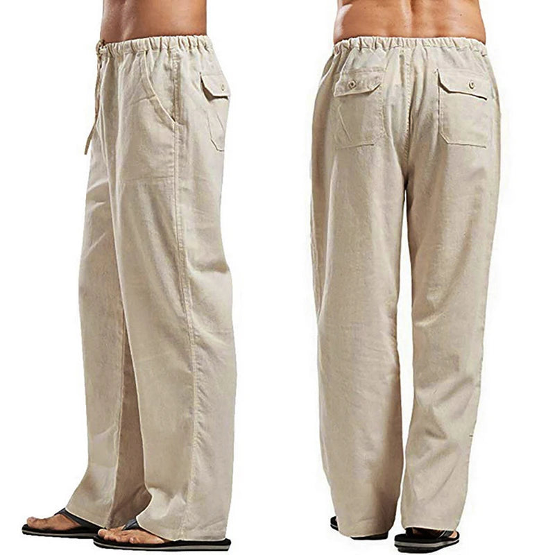 AirLoom – Men's Wide-Leg Linen Pants