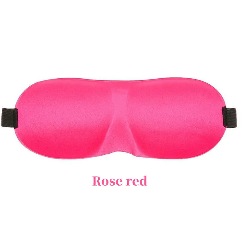 3D Contoured Eye Mask for Sleeping – Light-Blocking Blindfold for Men & Women