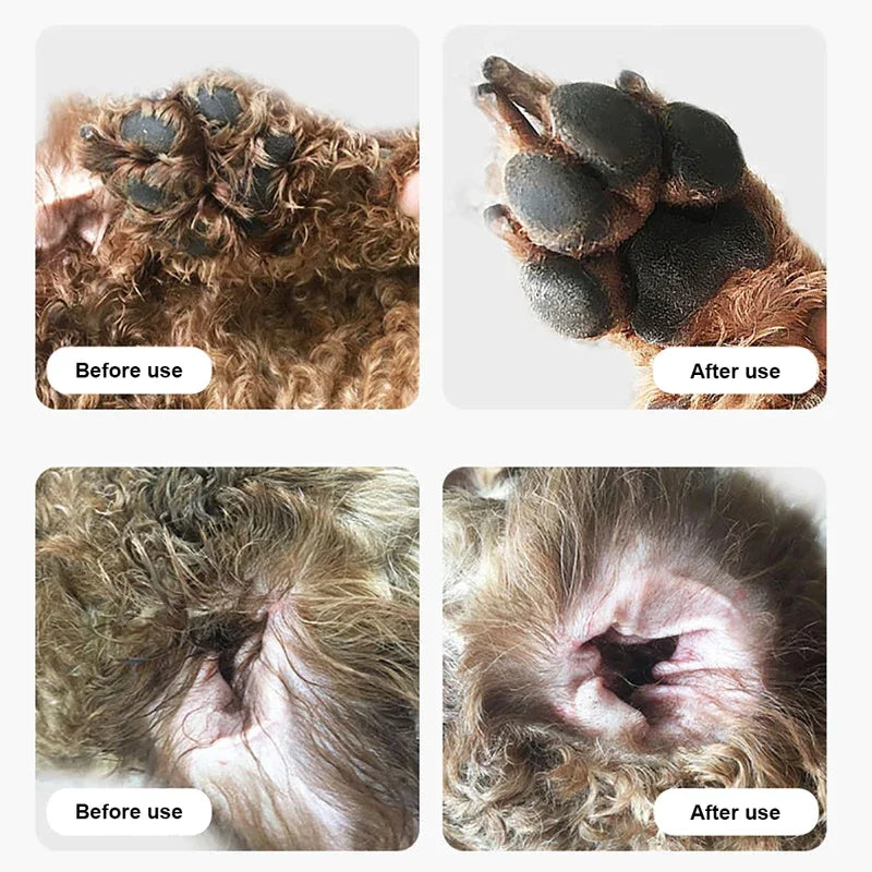 Professional Electric Pet Hair Trimmer – Precision Grooming for Paws, Ears & Butt