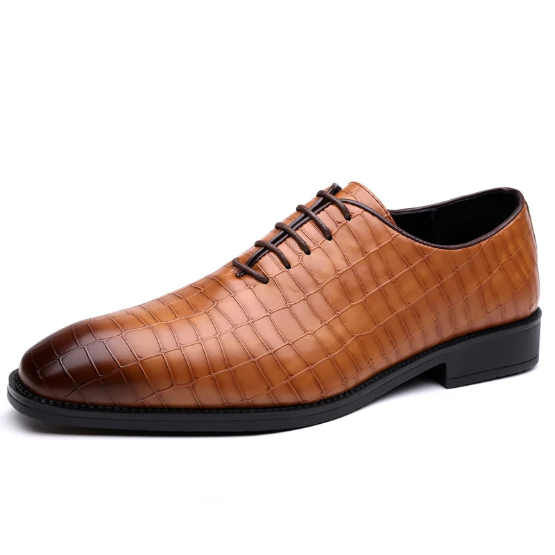 RegalBrogue – Luxury Leather Lace-Up Oxford Shoes
