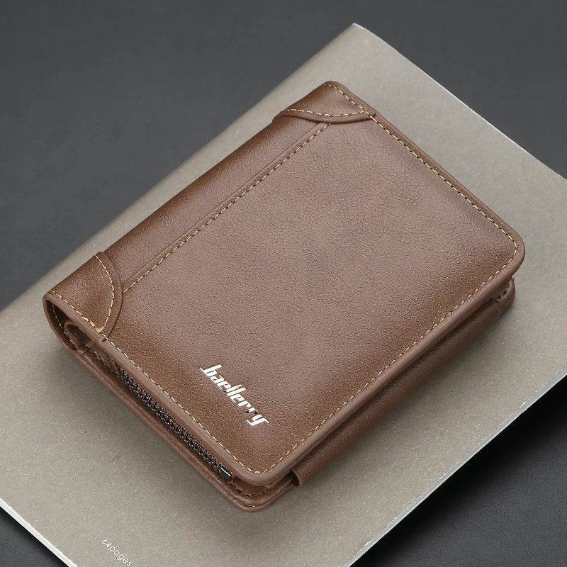 UrbanVault – Vintage PU Leather Men’s Wallet