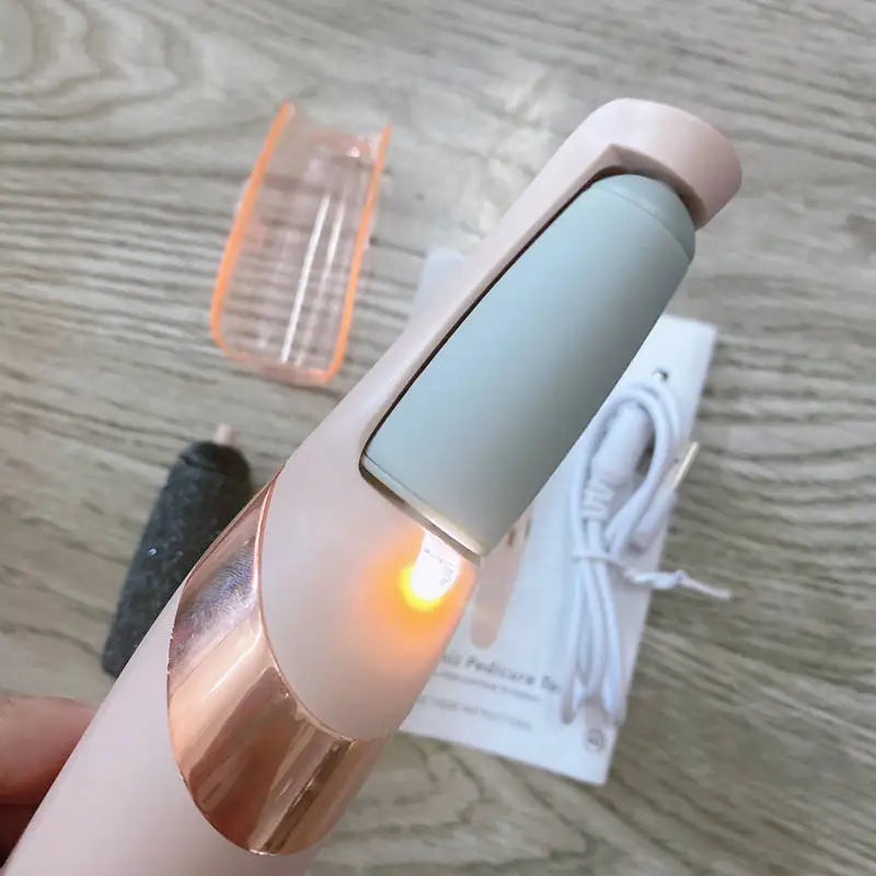 Rechargeable Electric Callus Remover – Cordless Foot File for Smooth Heels