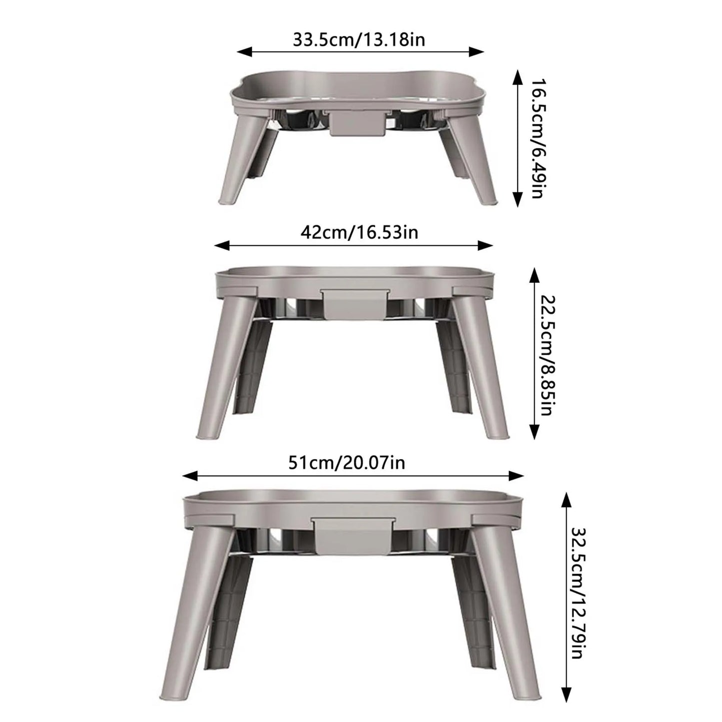 Elevated Dog Feeder with Non-Slip Stand – Raised Bowl for Better Posture & Comfort