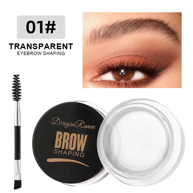 Dragon Ranee 6-Color Eyebrow Styling Cream & Gel Set