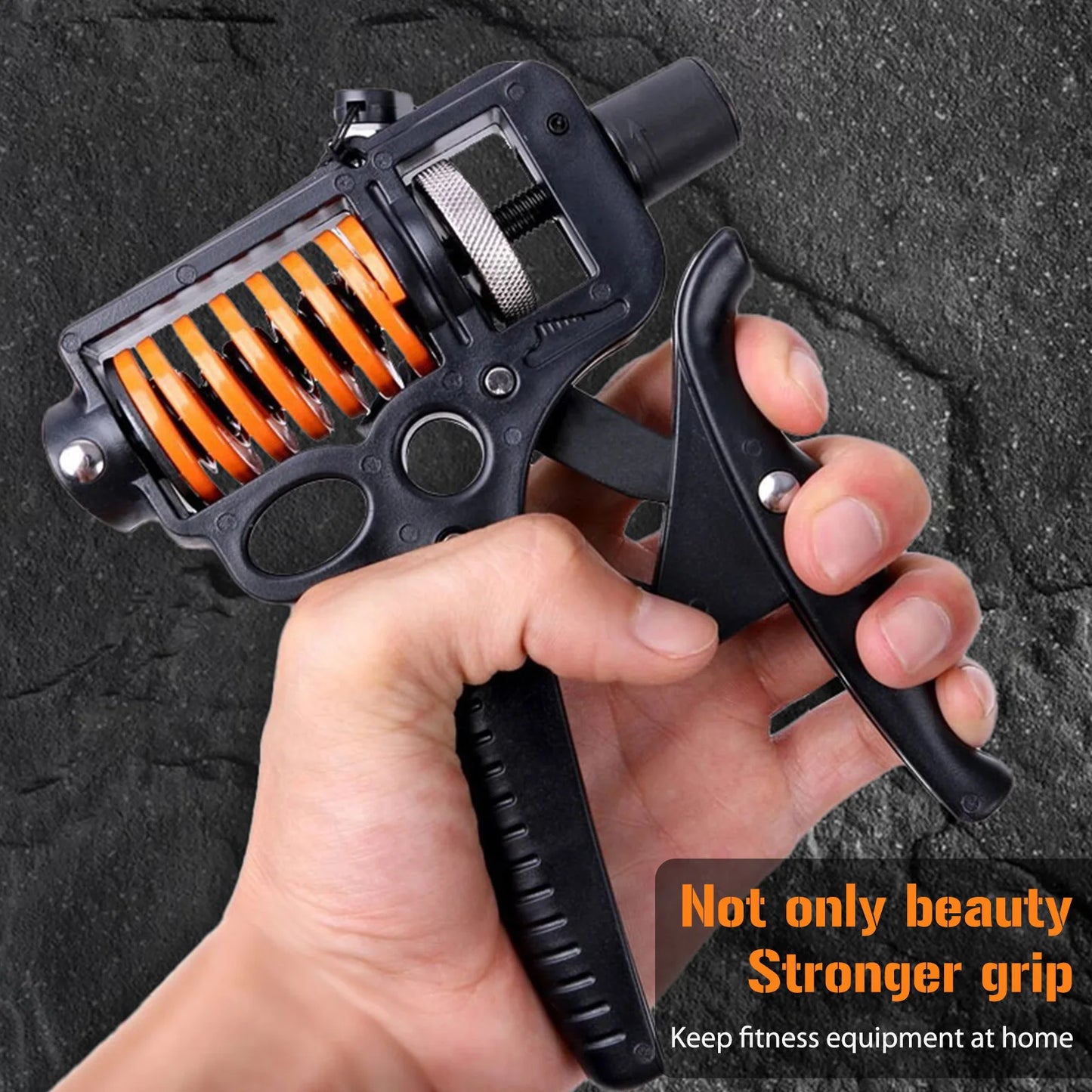 Adjustable Finger Grip Strength Trainer – 5–165kg Professional Hand Exerciser
