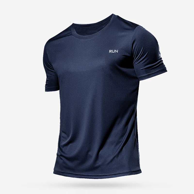 Men’s Quick-Dry Compression Sports T-Shirt – Lightweight Activewear for Gym, Running & Soccer