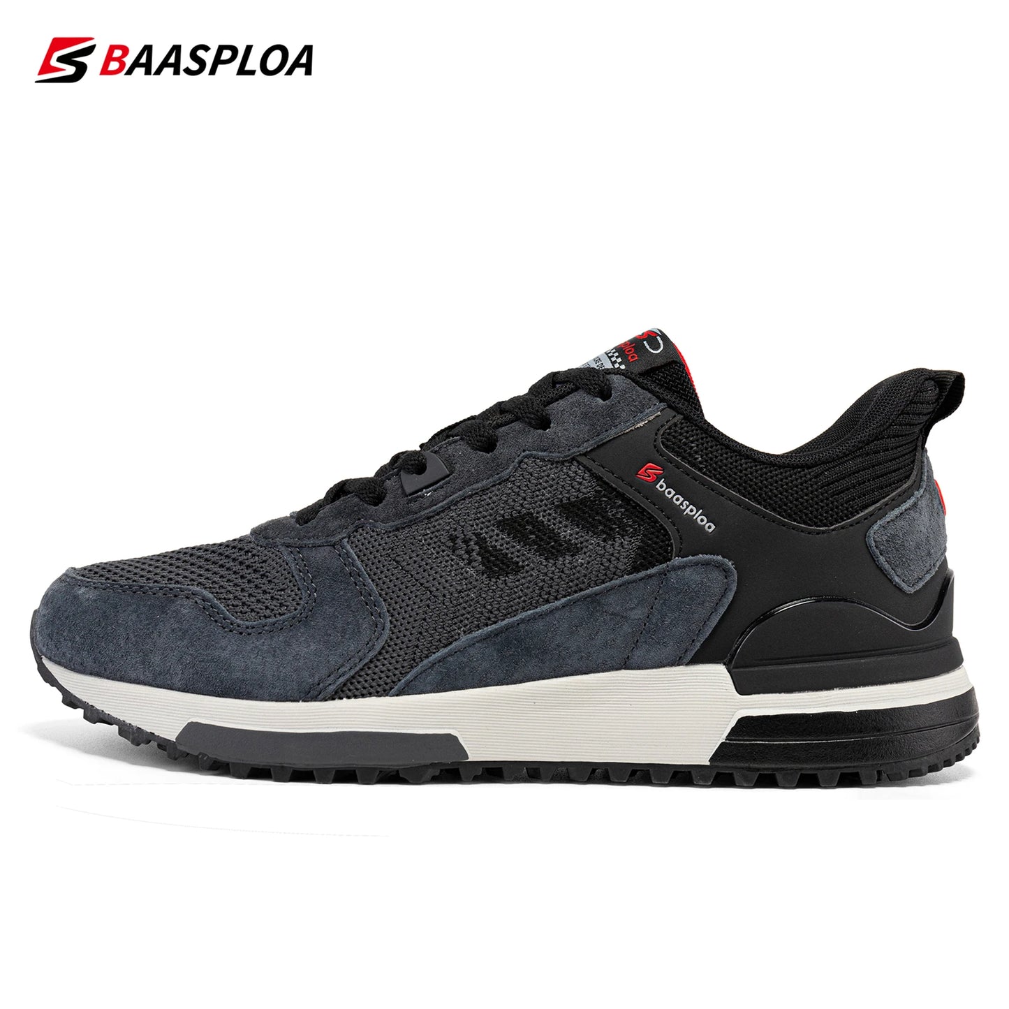 Baasploa AirStep 2025 – Men’s Breathable Casual Sneakers