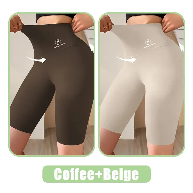 High Waist Push-Up Sports Shorts – Stretchy Gym & Yoga Bottoms for Women