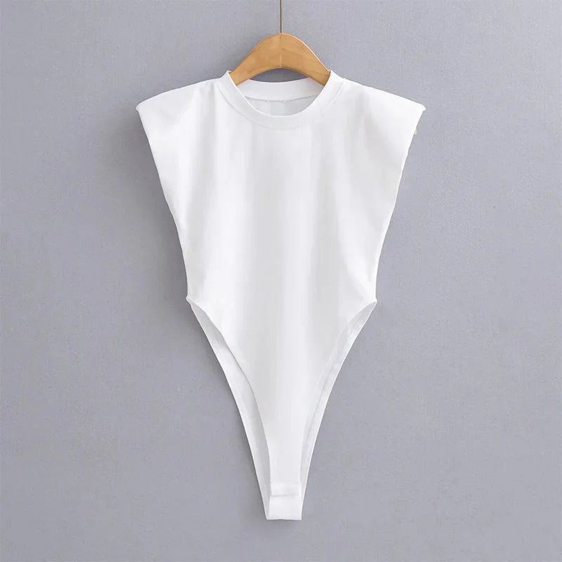 PowerCurve – Women's Sleeveless Padded Shoulder Bodysuit