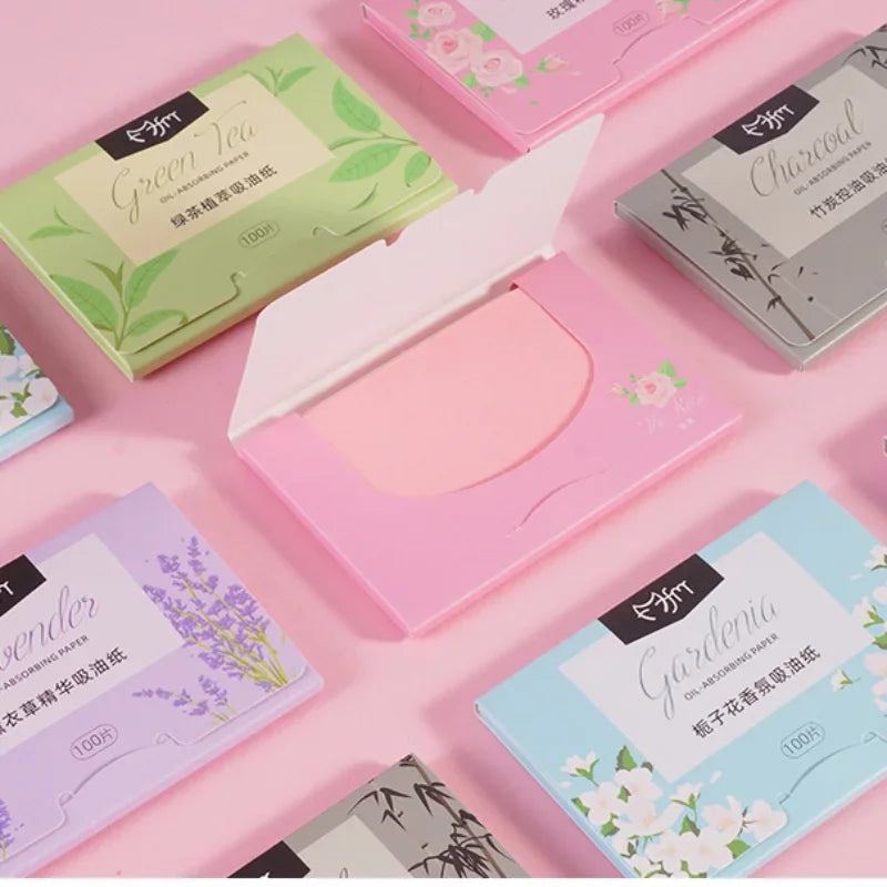 Face Wipes – Oil-Absorbing Blotting Sheets (5 Boxes)