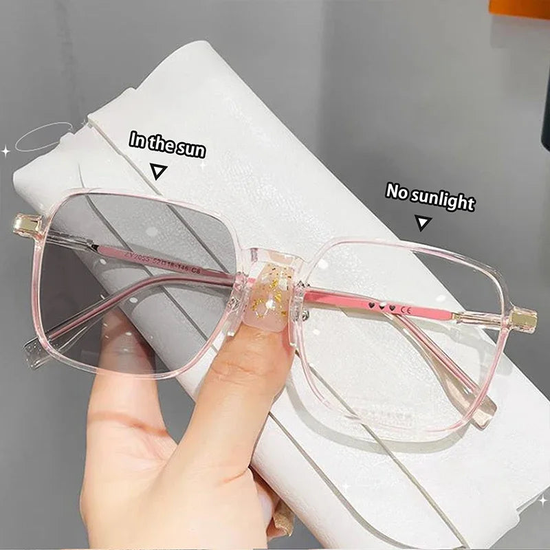 Photochromic Anti-Radiation Metal Glasses – Unisex Blue Light Blocking Eyewear