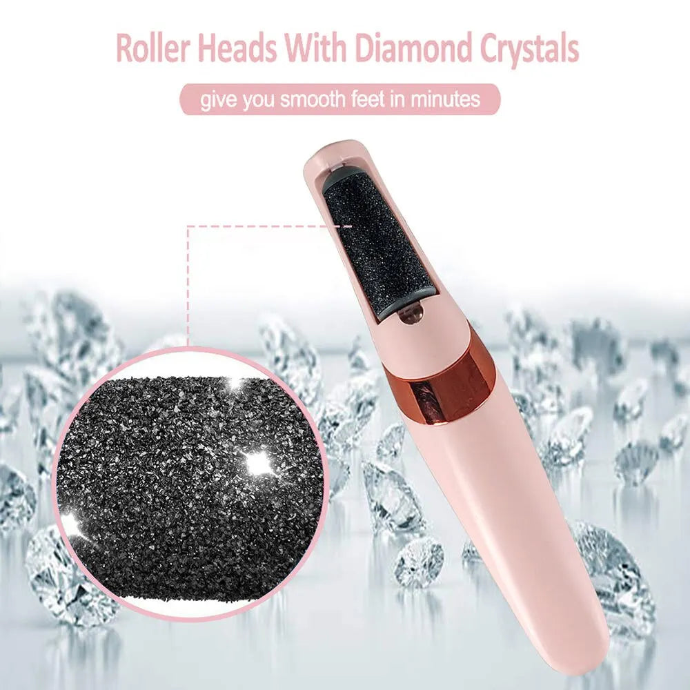 Rechargeable Electric Callus Remover – Cordless Foot File for Smooth Heels
