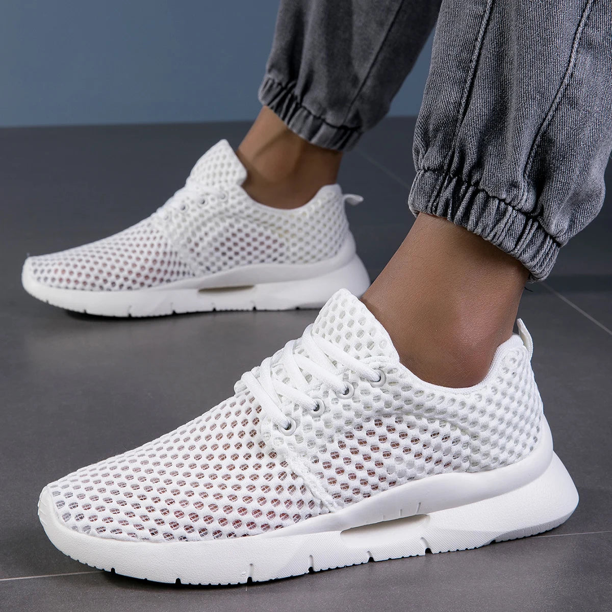 BreezeStep – Men’s Breathable Mesh Slip-On Loafers