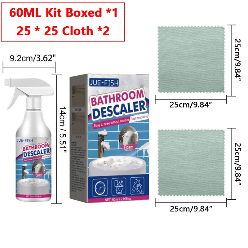 Foam Cleaner – Bathroom & Glass Descaler Spray