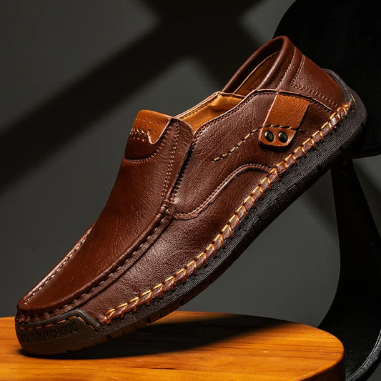 EasyStep – Handmade Men’s Casual Leather Loafers