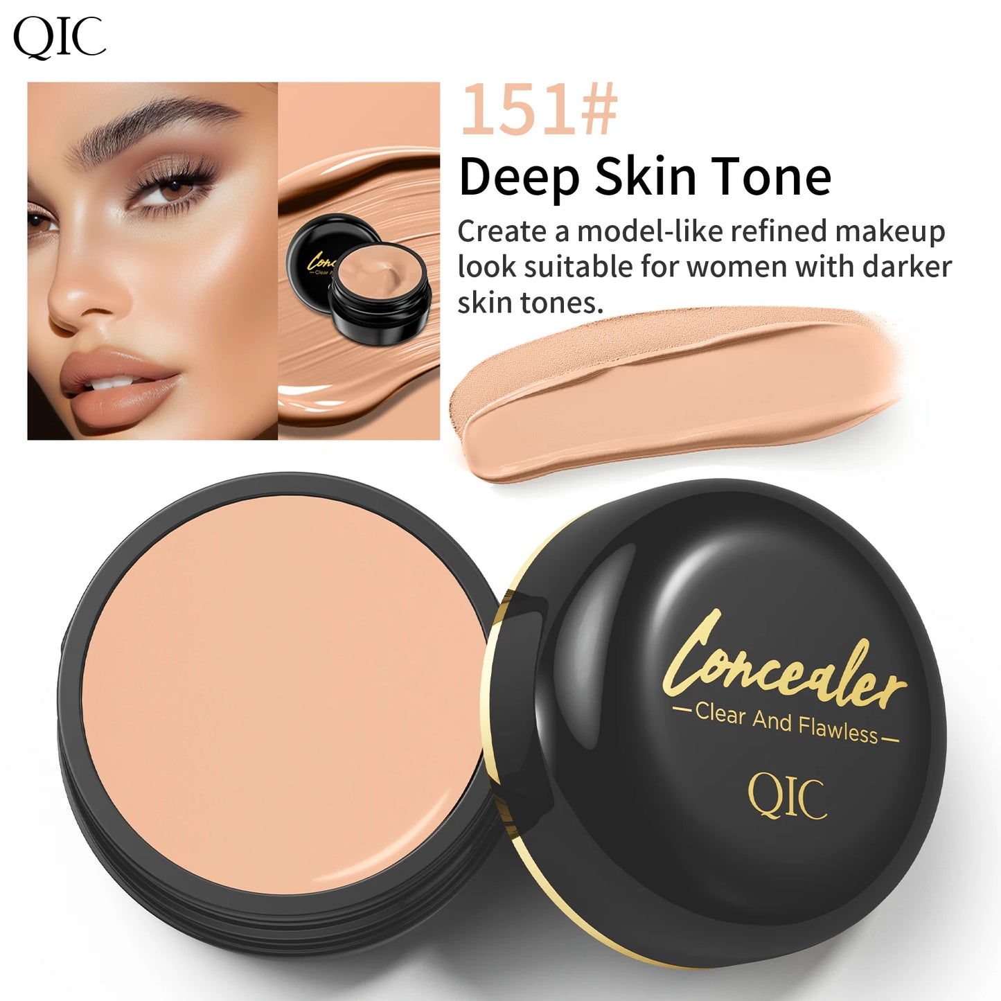 CoverTrue – Waterproof Full Coverage Concealer for Tattoos & Scars