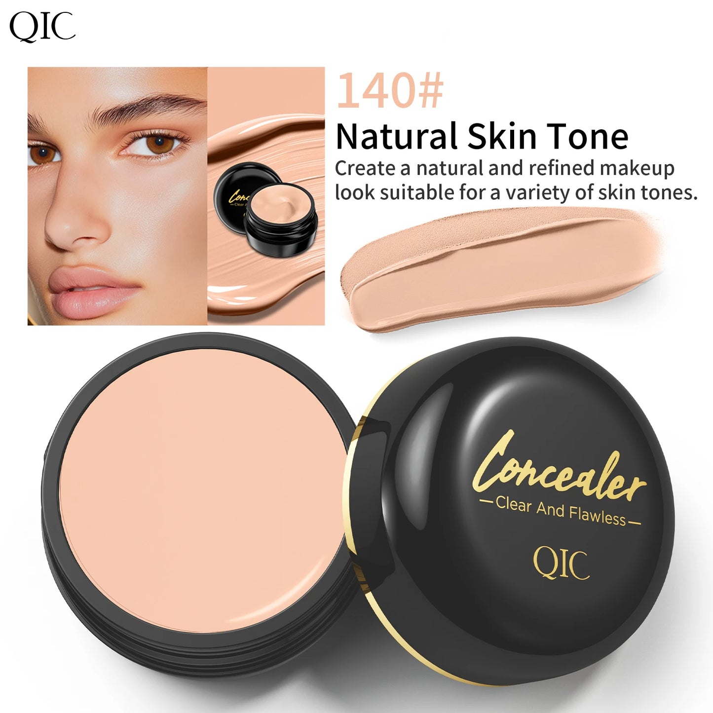 CoverTrue – Waterproof Full Coverage Concealer for Tattoos & Scars
