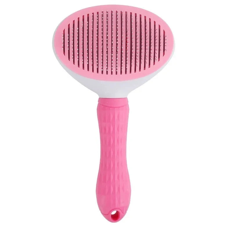 Self-Cleaning Pet Grooming Brush – Hair Remover Comb for Dogs & Cats