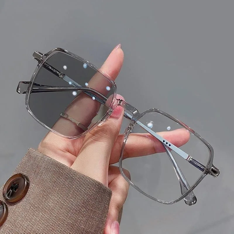 Photochromic Anti-Radiation Metal Glasses – Unisex Blue Light Blocking Eyewear