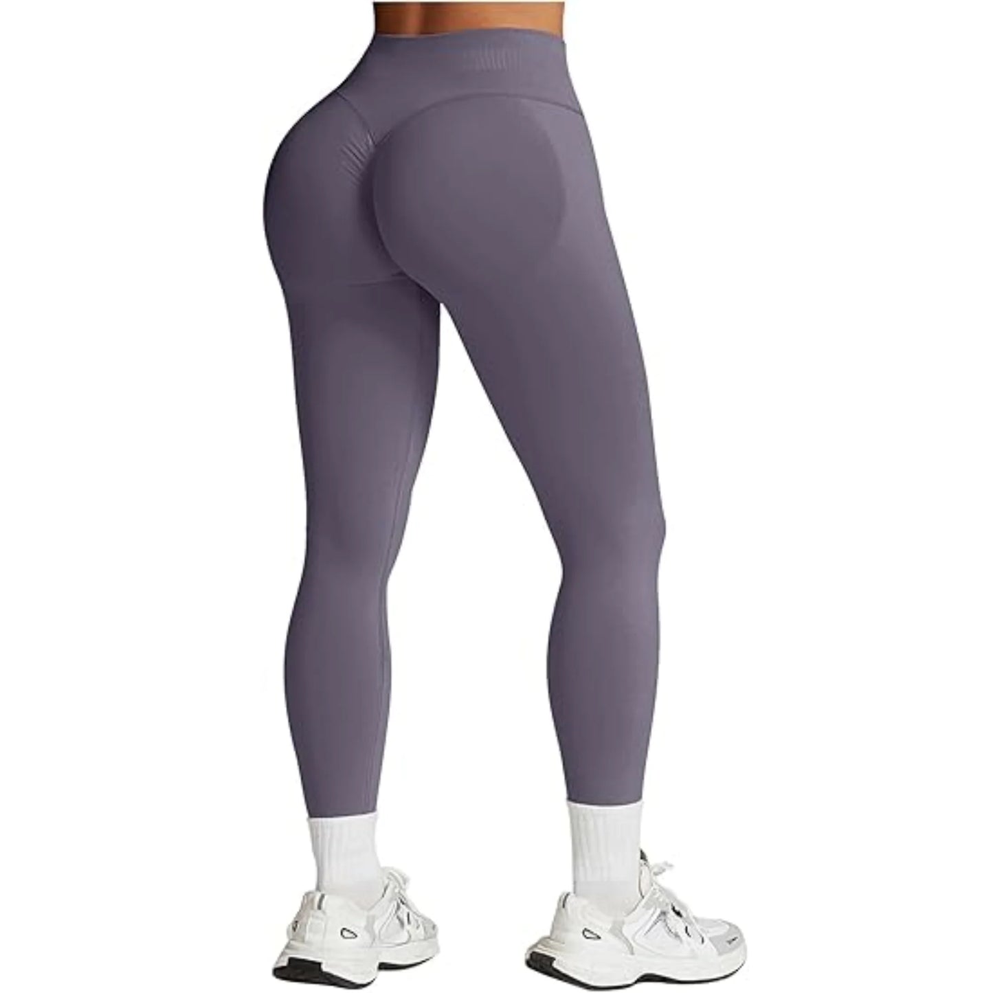 Summer Women’s High-Waist Peach Butt Gym Yoga Pants – Tight-Fitting Solid Color Leggings