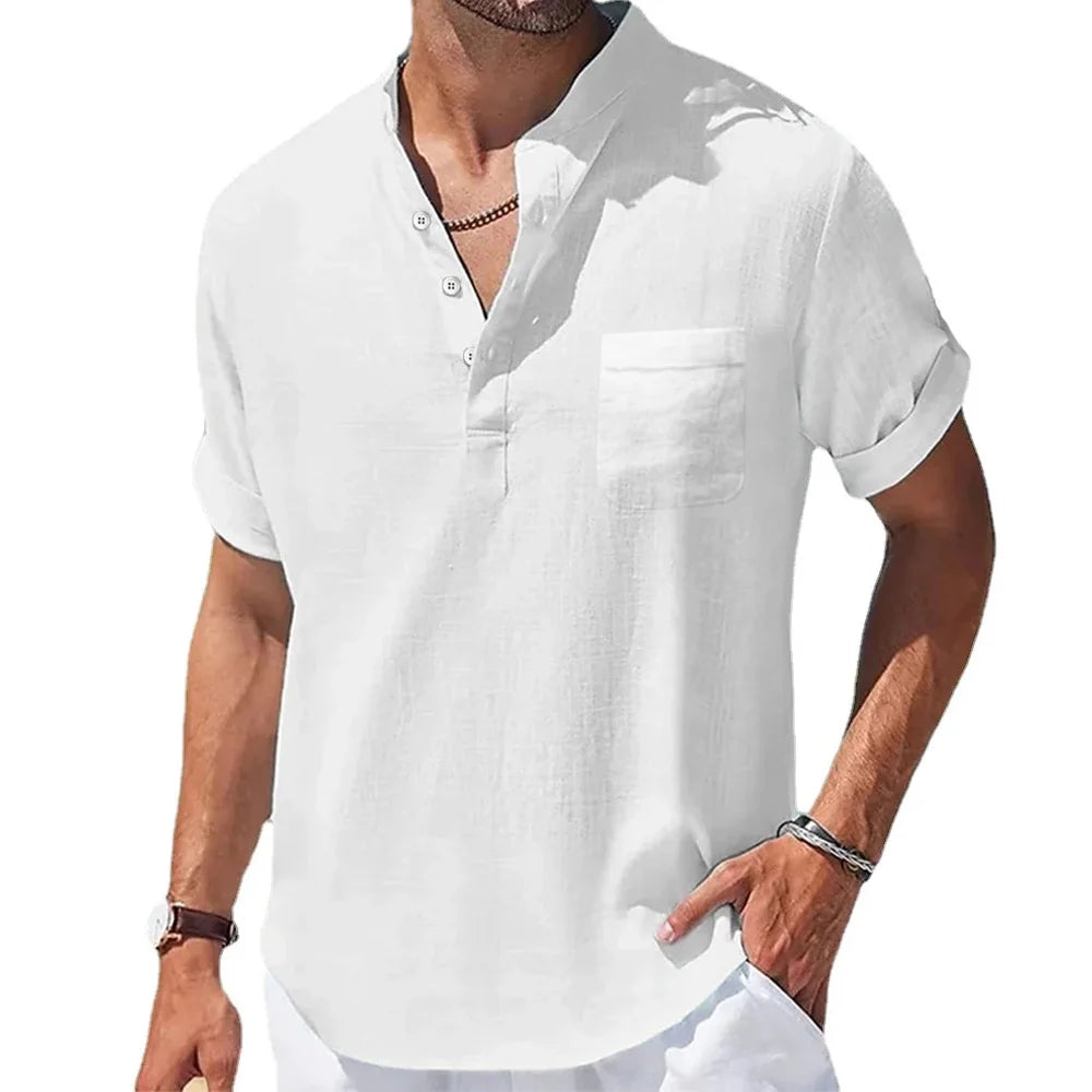 BreezeHenley – Cotton-Linen Summer Tee
