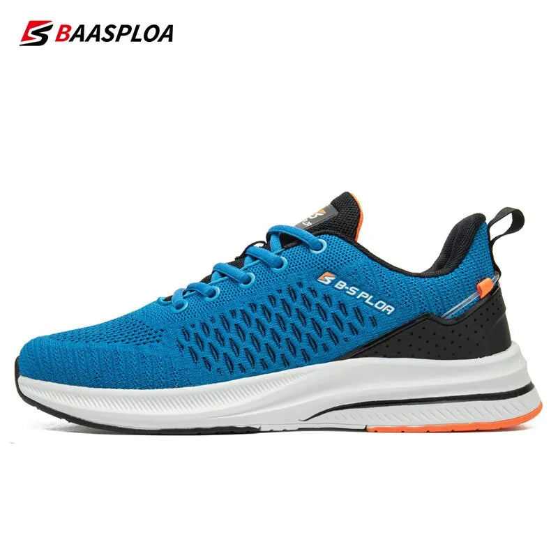 Baasploa AeroRun 2025 – Men’s Lightweight Breathable Running Sneakers