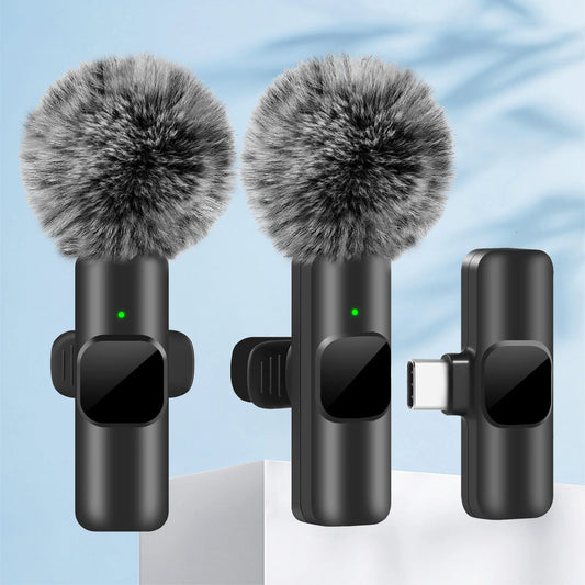 AirMic Mini – Wireless Lavalier Microphone for iPhone, Android & Laptop