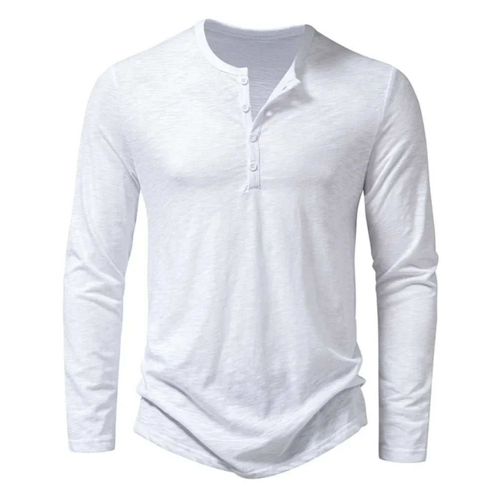 FallForm – Long Sleeve Henley Tee