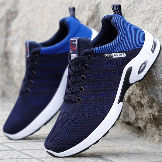 K-Run 2025 – Men’s Breathable Lace-Up Running Sneakers