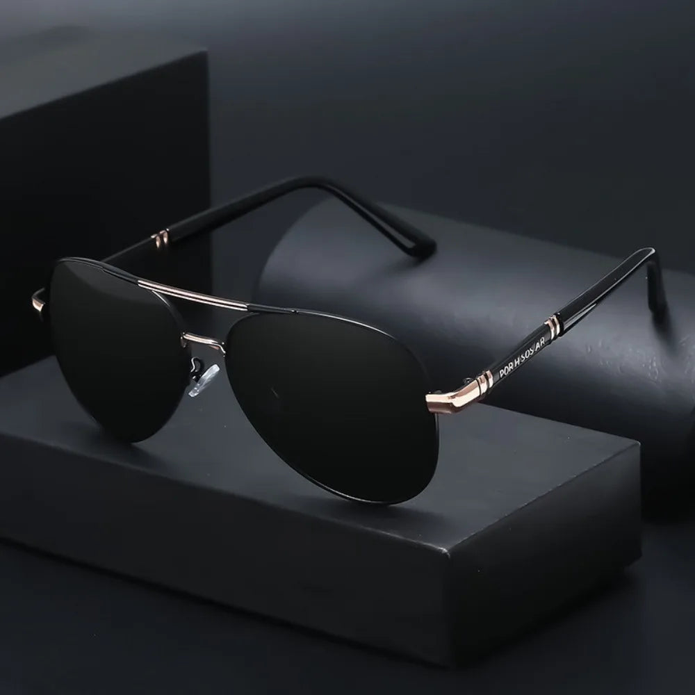 SkyShield – Polarized Aviator Sunglasses for Men
