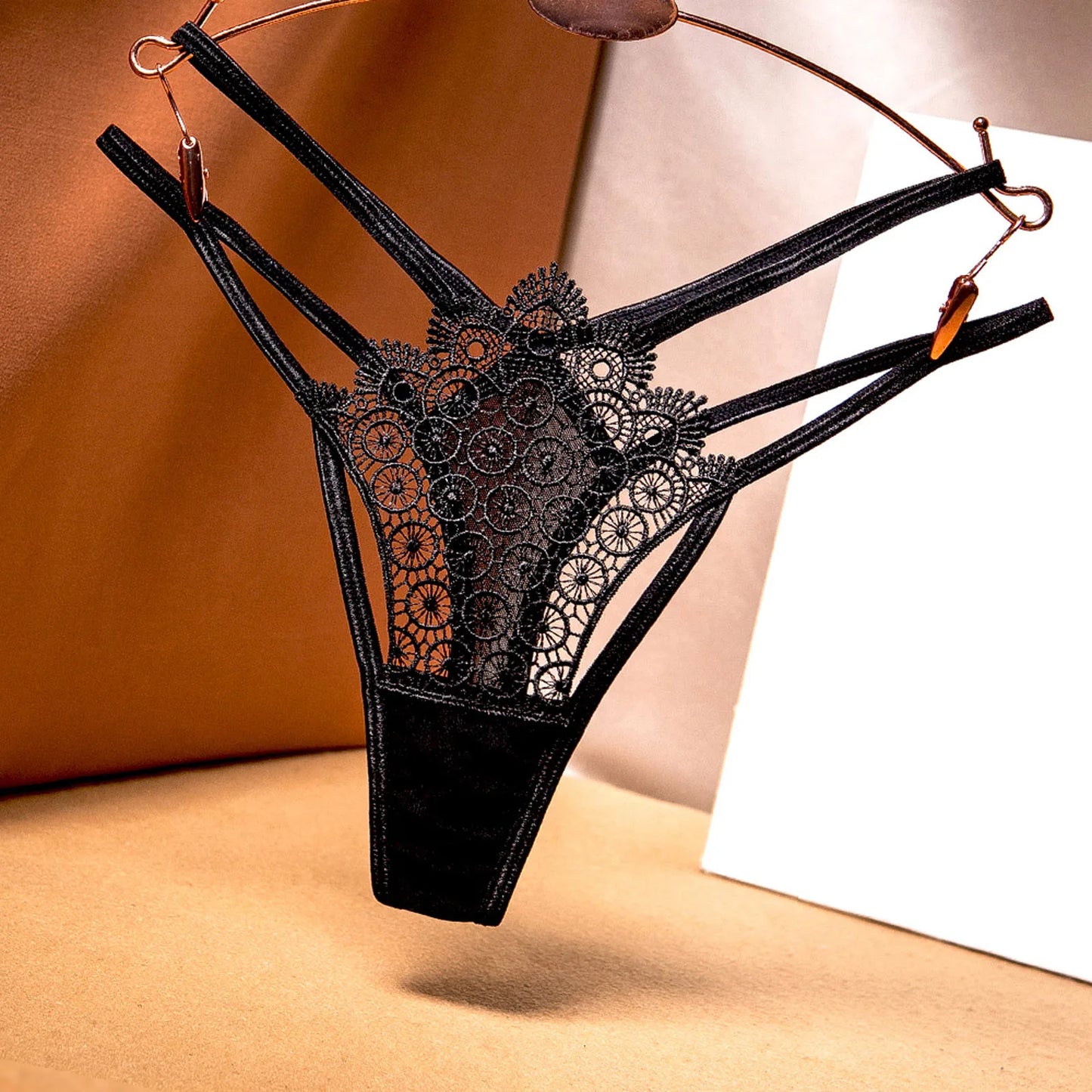 🎀 LaceWhisper Temptation Thong – Soft, Sexy & Breathable Elegance 🎀