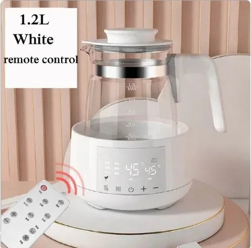 Electric Kettle – 1.2L Baby Milk Warmer with Keep-Warm Function