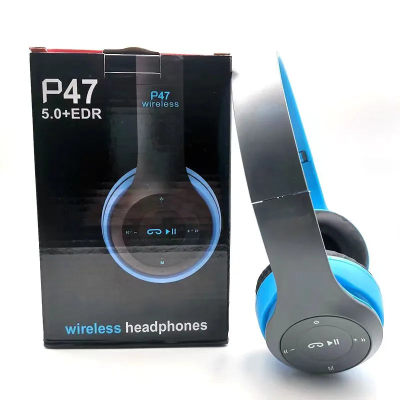 P47Wave – Wireless Bluetooth 5.0 Folding Headset