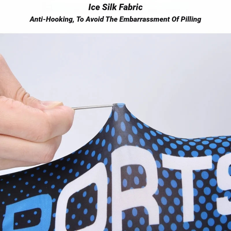 2PCS Ice Silk UV Protection Arm Sleeves – Cooling Sun Sleeves for Outdoor Sports