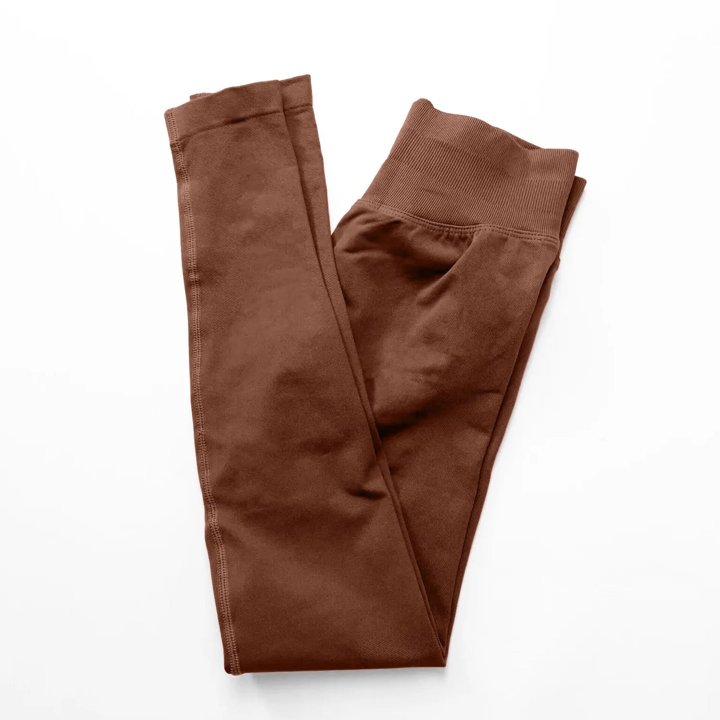 NCLAGEN Impact Seamless Leggings – Scrunch Bum Ribbed Yoga Tights for Women