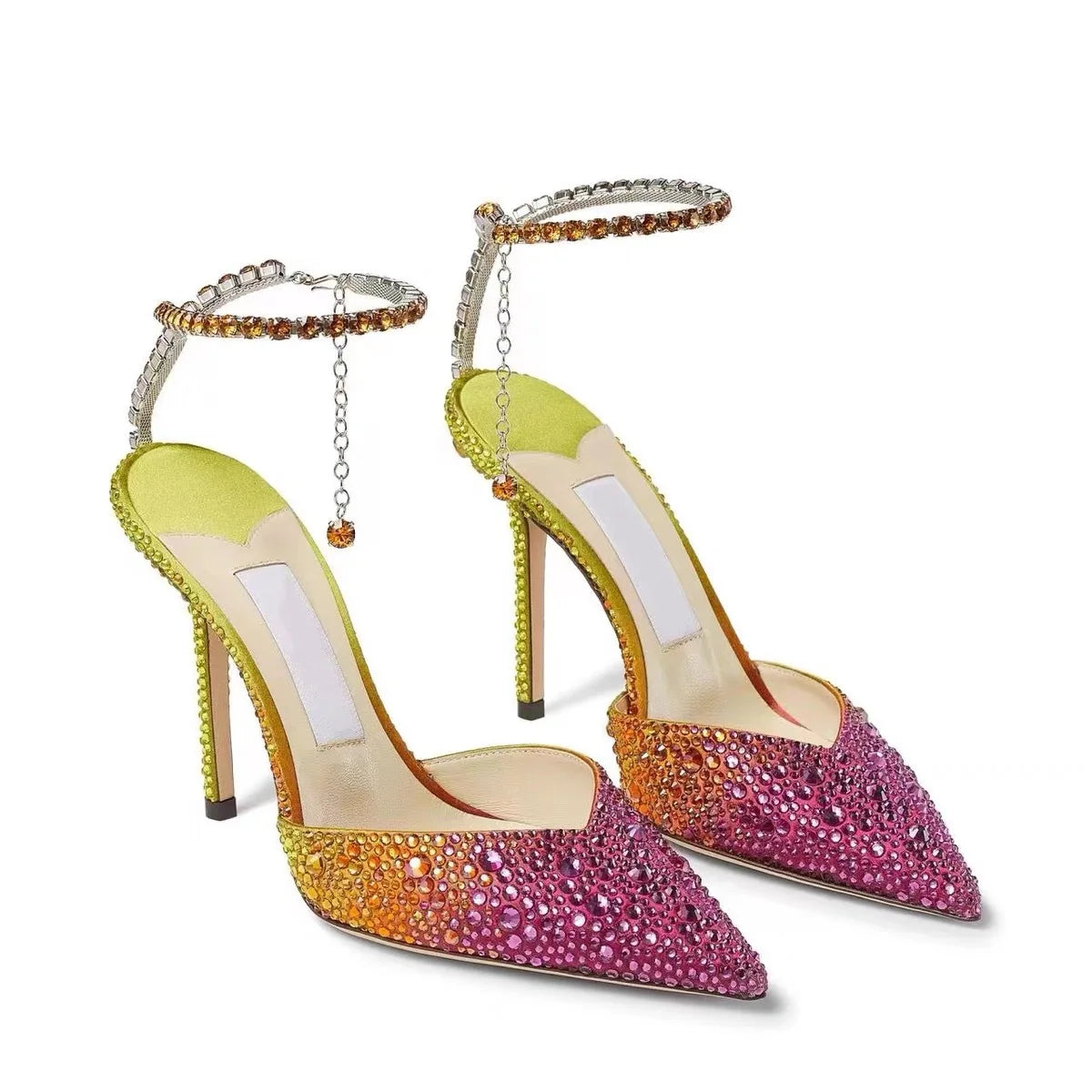 EuroCrystal 2025 – Rhinestone Stiletto Open Toe Sandals