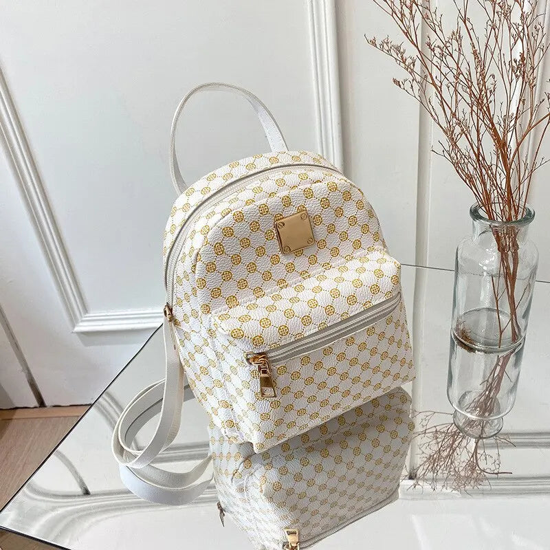 StyleMate Classic – Women's Fashion Backpack for School & Daily Use