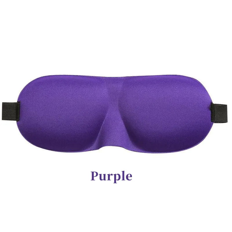 3D Contoured Eye Mask for Sleeping – Light-Blocking Blindfold for Men & Women