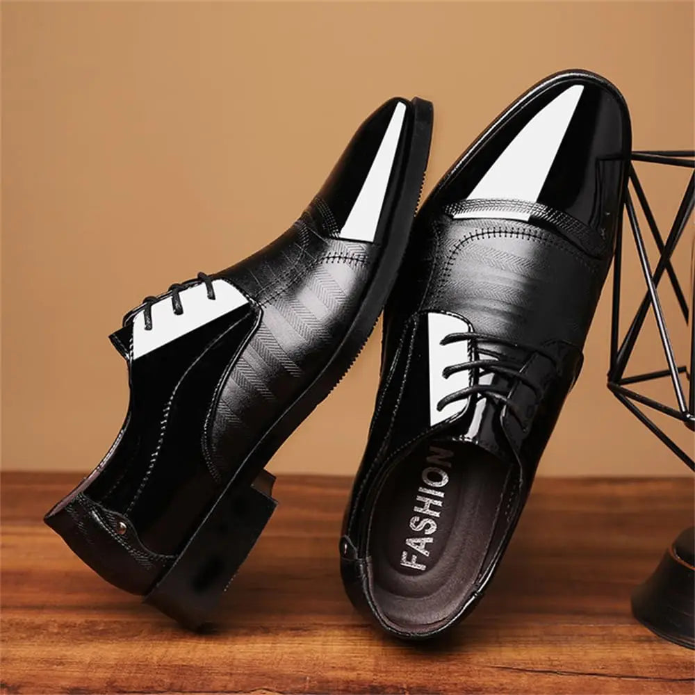 ClassicLux – Men’s Patent Leather Oxford & Loafer Set
