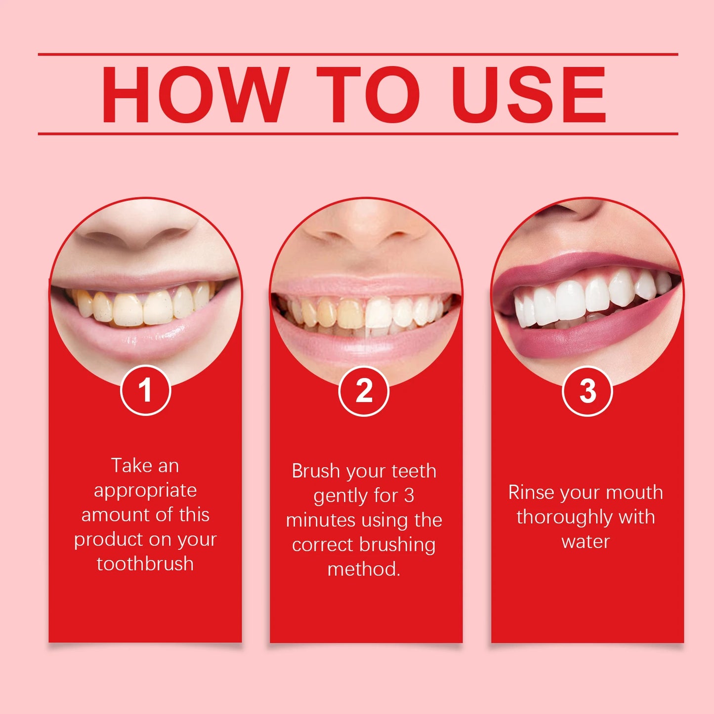 Whitening Toothpaste – Probiotic Stain Removal & Fresh Breath (1–5pcs)