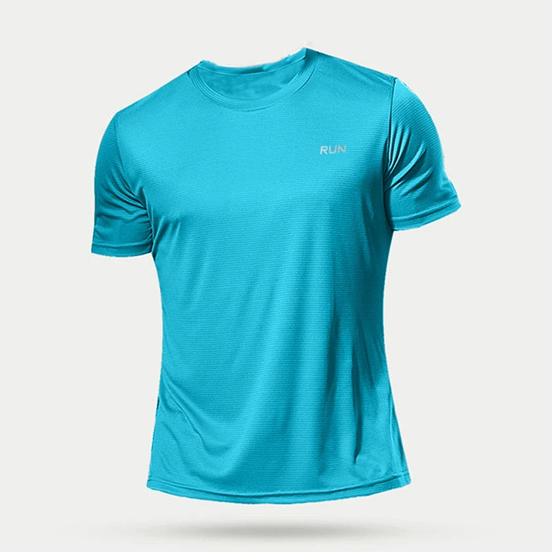 Men’s Quick-Dry Compression Sports T-Shirt – Lightweight Activewear for Gym, Running & Soccer