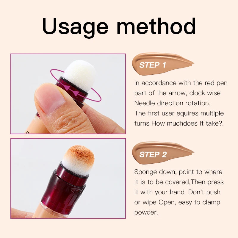 CoverMelt – Sponge Tip Liquid Concealer & Foundation